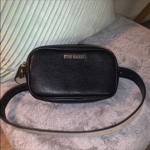 Black Steve Madden Belt Bag